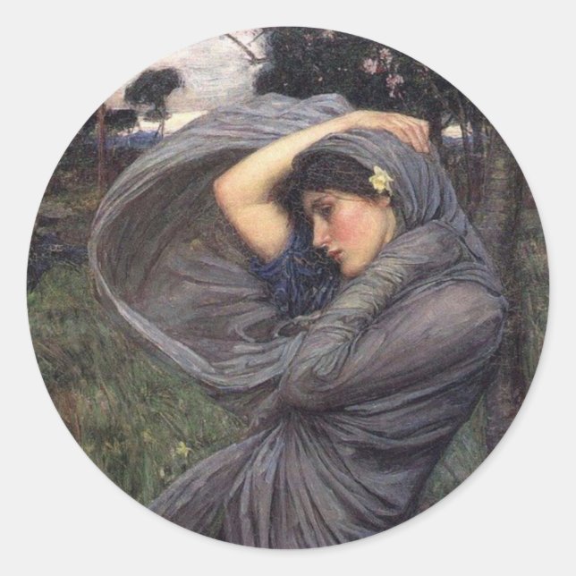 Boreas Classic Round Sticker (Front)