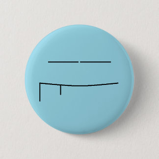 BORED 6 CM ROUND BADGE