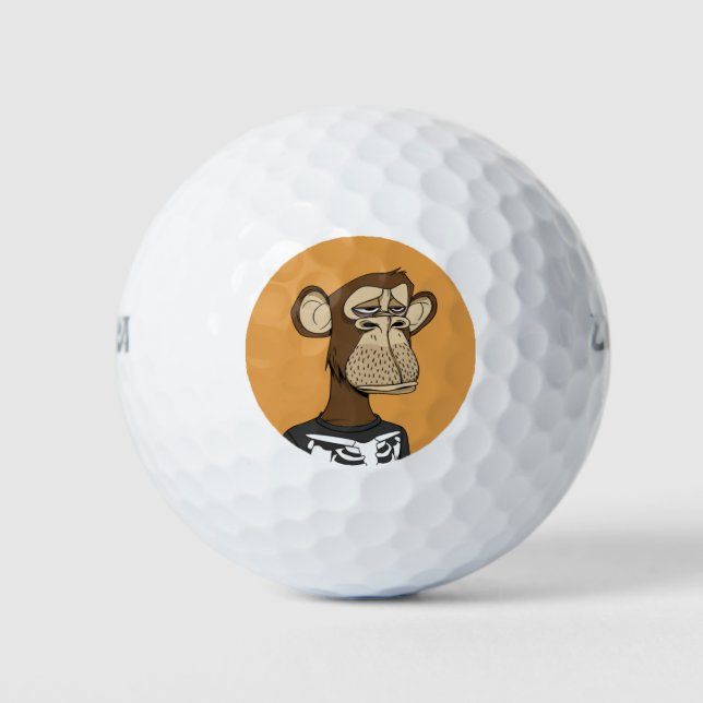 Bored Ape Golf Balls (Front)