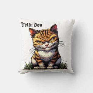 Bored Cat Cushion