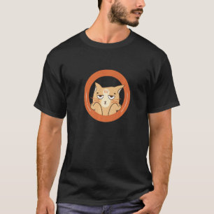 Bored Cat Pet Unimpressed T-Shirt