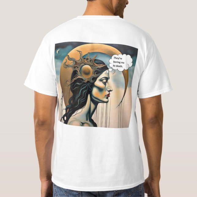 Bored to death T-Shirt (Back)