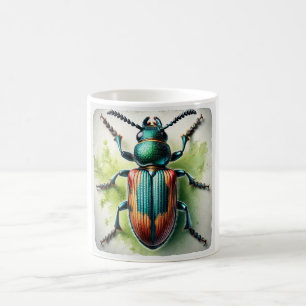 Borer beetle 200924IREF237 - Watercolor Coffee Mug