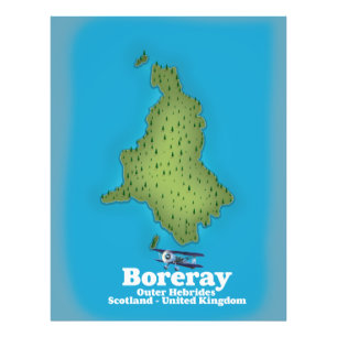 Boreray Outer Hebrides Scotland UK Photo Print