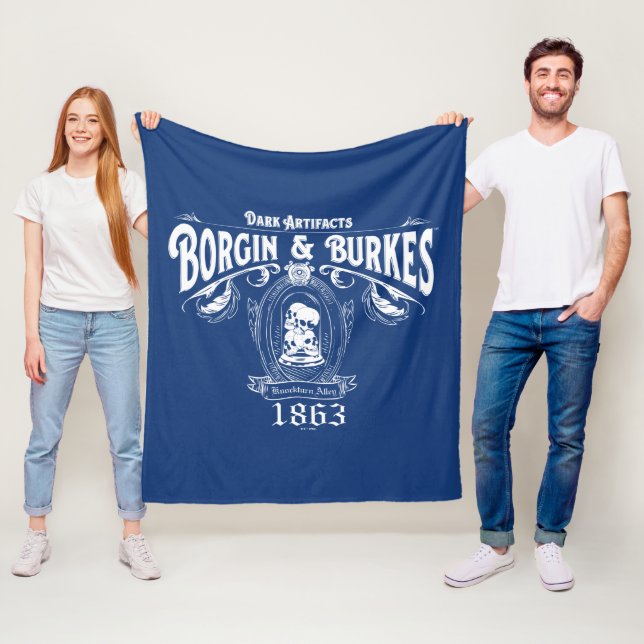 BORGIN & BURKES™ Dark Artefacts Store Graphic Fleece Blanket (In Situ)