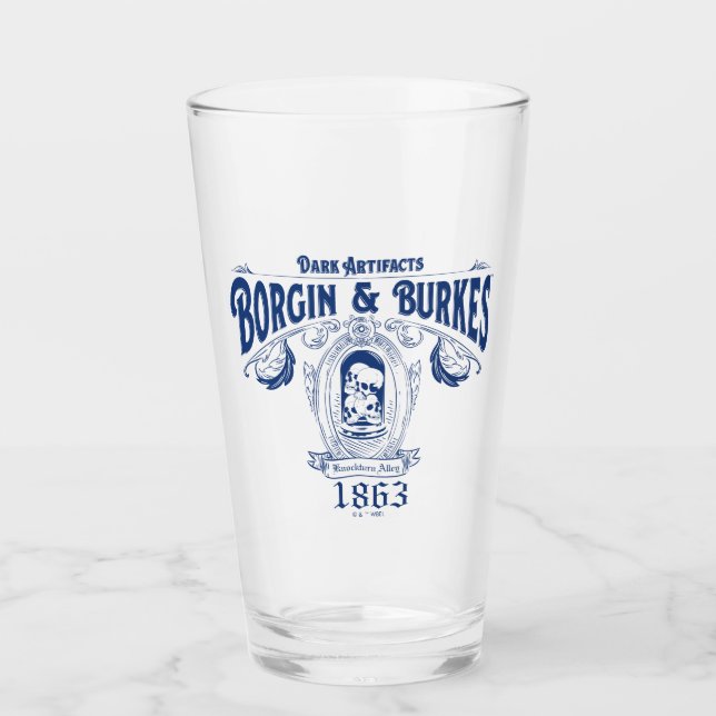 BORGIN & BURKES™ Dark Artefacts Store Graphic Glass (Front)