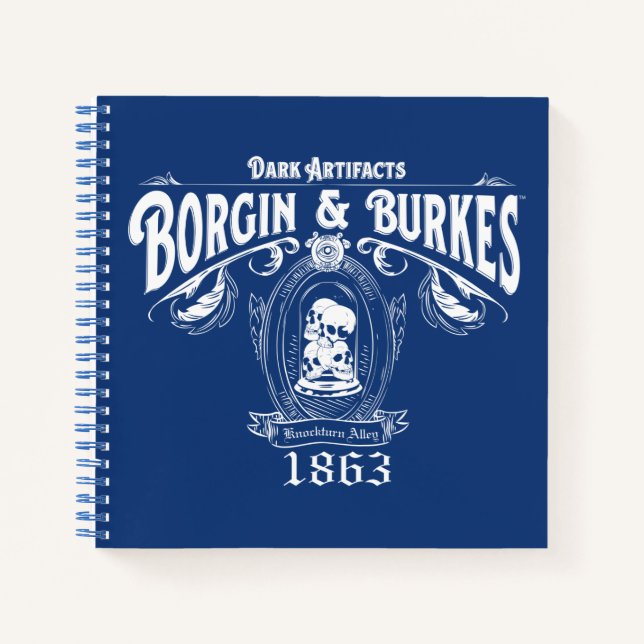 BORGIN & BURKES™ Dark Artefacts Store Graphic Notebook (Front)