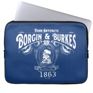 BORGIN & BURKES™ Dark Artifacts Store Graphic Laptop Sleeve