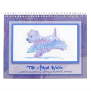 Borgo's The Artful Westie  Calendar