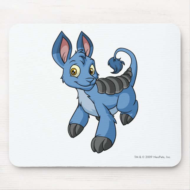 Bori Blue Mouse Pad (Front)