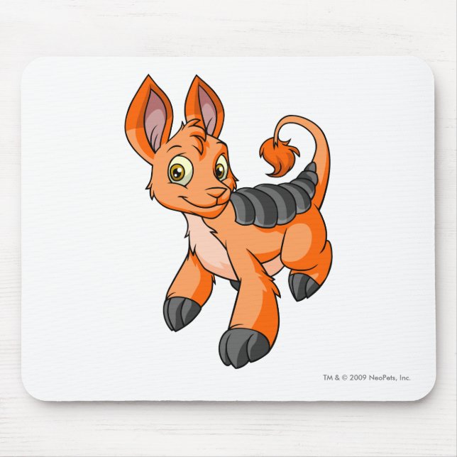 Bori Orange Mouse Pad (Front)