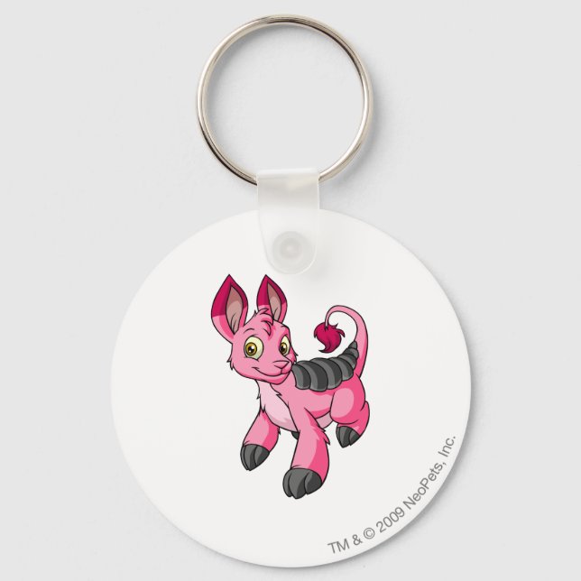 Bori Pink Key Ring (Front)