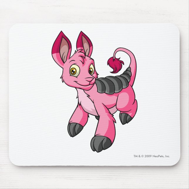 Bori Pink Mouse Pad (Front)