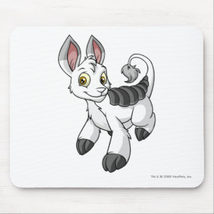 Bori White Mouse Pad