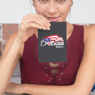 Boricua 100% Puerto Rico Holiday Card