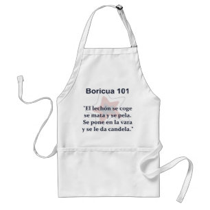 Boricua 101 Apron