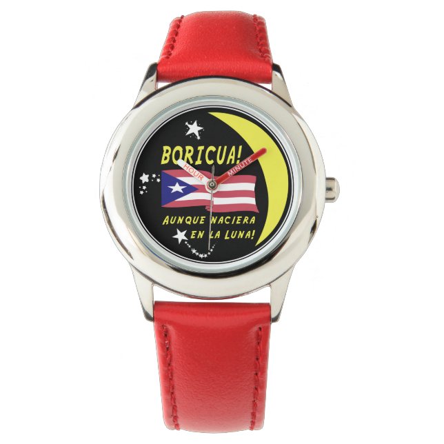 Boricua! Anywhere! Watch (Front)
