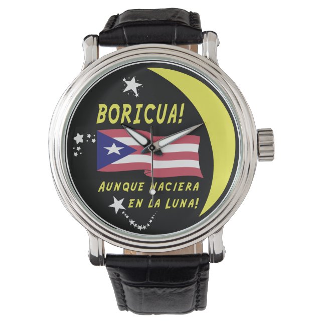 Boricua! Anywhere! Watch (Front)