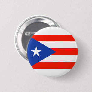 Boricua Banderas Puerto Rican Flag 4Julia 6 Cm Round Badge