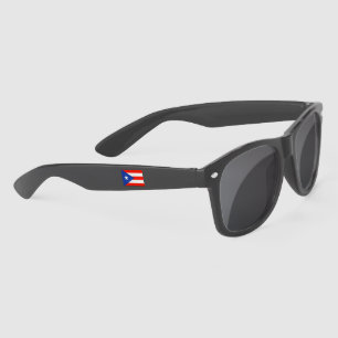 Boricua Banderas Puerto Rican Flags 4Pedro Sunglasses