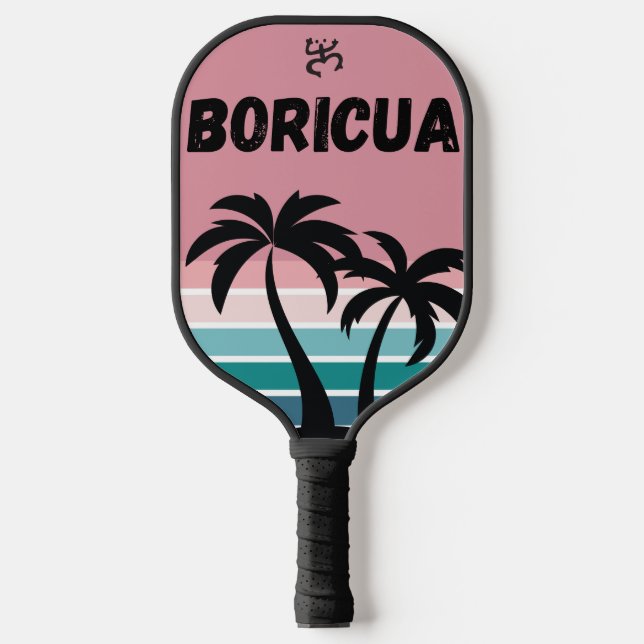 Boricua.Coqui Pickleball Paddle (Front)
