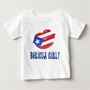 Boricua Girl Baby T-Shirt