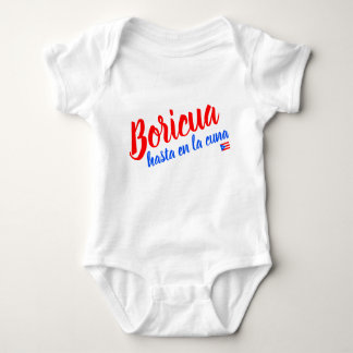 Boricua Hasta en la Cuna Puerto Rico Baby Bodysuit