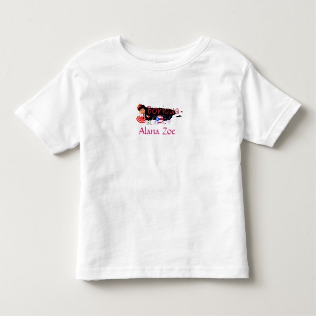 Boricua shirt for Kids (Front)