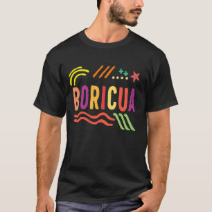 Boricua Shirt, Puerto Rico Flag Patriotic Tee, T-Shirt