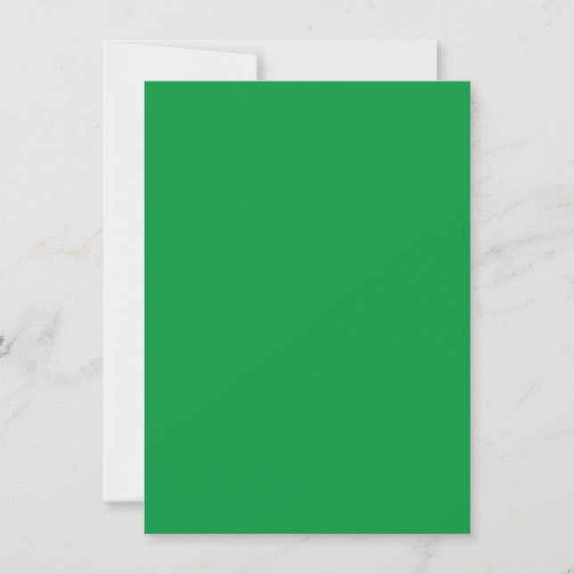Boring Green,Dark Mint,Faded Green, Invitation (Front)