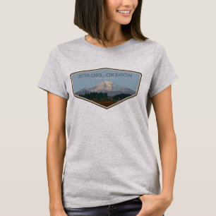 Boring, Oregon   Mt Hood Women's T-Shirt