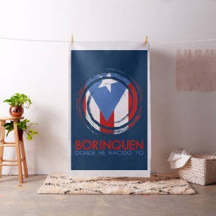 Borinquen: Puerto Rico Flag Fabric