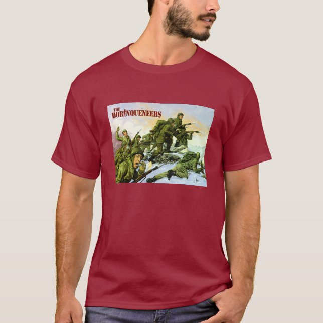 Borinqueneers Painting T-shirt (Front)