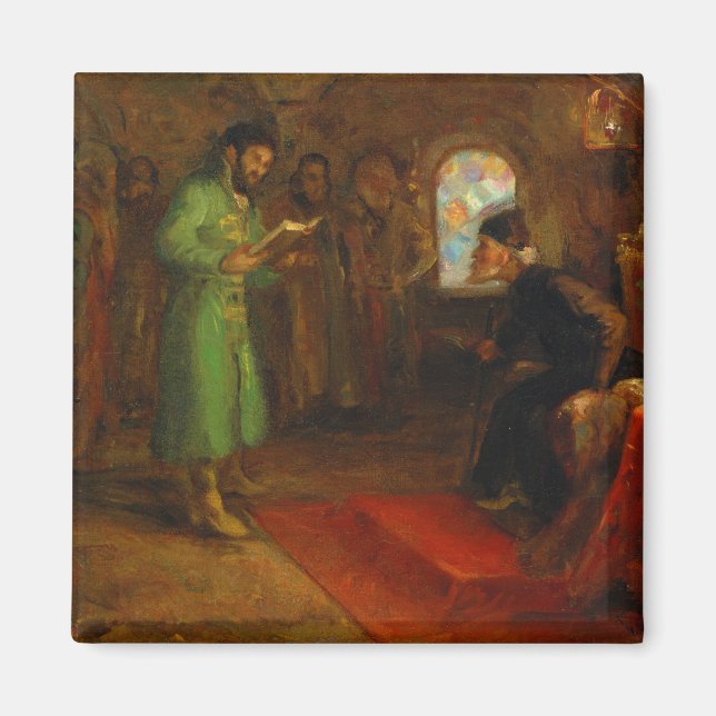 Boris Godunov with Ivan the Terrible Magnet (Front)