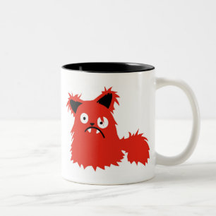 Boris the Cat Two-Tone Coffee Mug