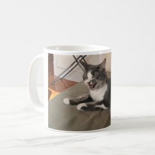 Boris the Cute Nubber Kitty Coffee Mug