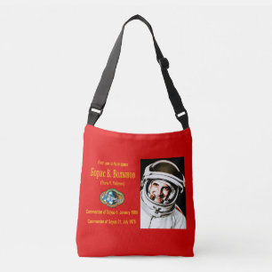 Boris Volynov - First Jewish Cosmonaut Crossbody Bag