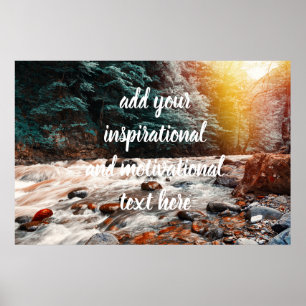 Borjomi creek poster