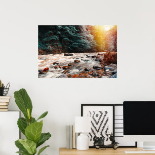 Borjomi creek poster