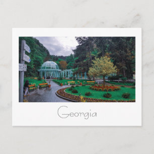 Borjomi Georgia Hot Springs Caucuses Mountains Postcard