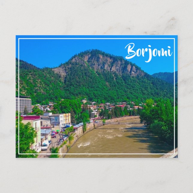 Borjomi Hot Springs Resort Georgia Caucuses Postcard (Front)