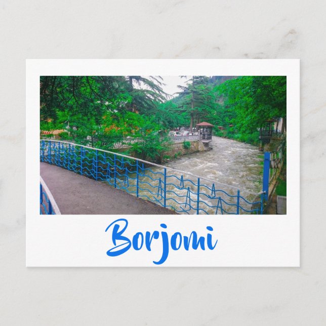 Borjomi Hot Springs Resort Georgia Caucuses Postcard (Front)