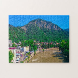 Borjomi Redosrt Georgia Kura Caucuses Mountains Jigsaw Puzzle
