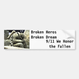 Borken Hero Bumper Sticker