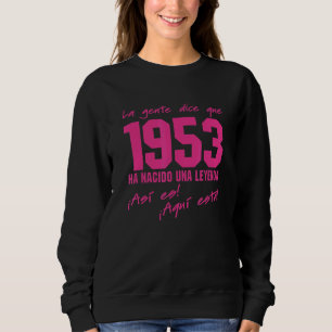 Born 1953 Birthday Outfit Vintage 1953 Celebration Sweatshirt