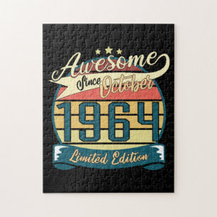 Born 1964 October Limited Jigsaw Puzzle