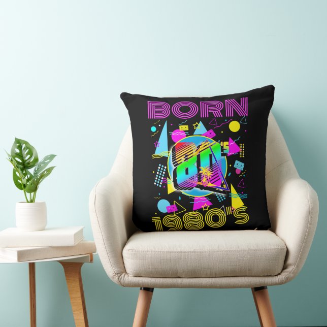 Born 1980's Retro 80"s Cassette Tape  Cushion (Chair)
