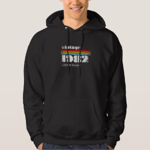 Born 1982 40th Birthday Vintage Classic Hoodie