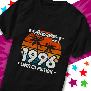 Born 1996 Limited Edition Retro Awesome Since 1996 T-Shirt
