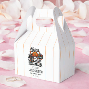 Born 2 Basketball Sports Themed 2nd Birthday Favour Box